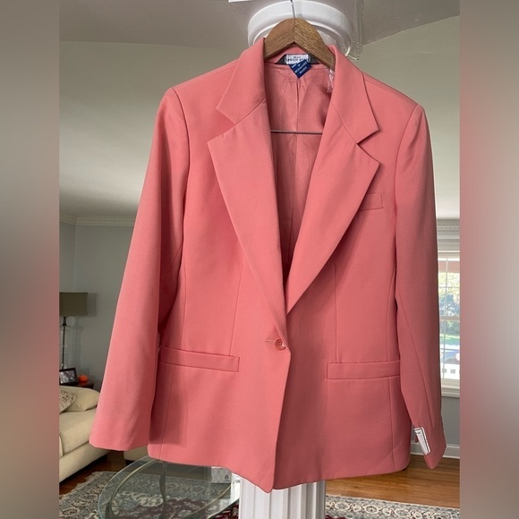 COPY - Austin Reed women’s Blazer jacket 100% worsted wool size 14 P one button… - Picture 1 of 9